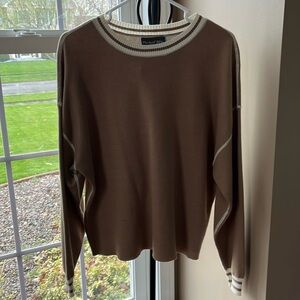 Michael Stars Reversible Crewneck Pullover